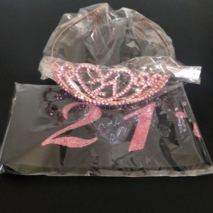 Finally 21 Birthday Sash and Crown Set!!🎂🎉🎉